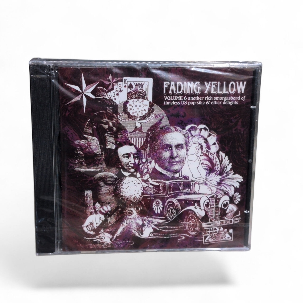 VARIOUS: Fading Yellow Volume 6 FLOWER MACHINE CD Sweden Sealed Limited Edition